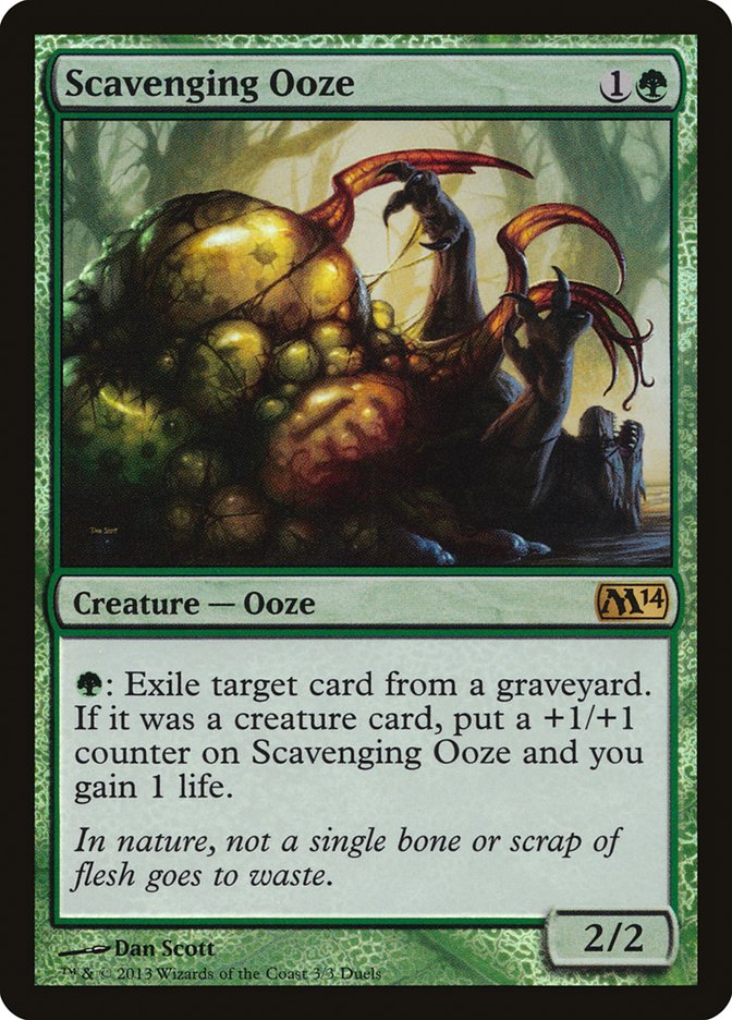 Scavenging Ooze [Duels of the Planeswalkers 2013 Promos ] | Game Haven TX