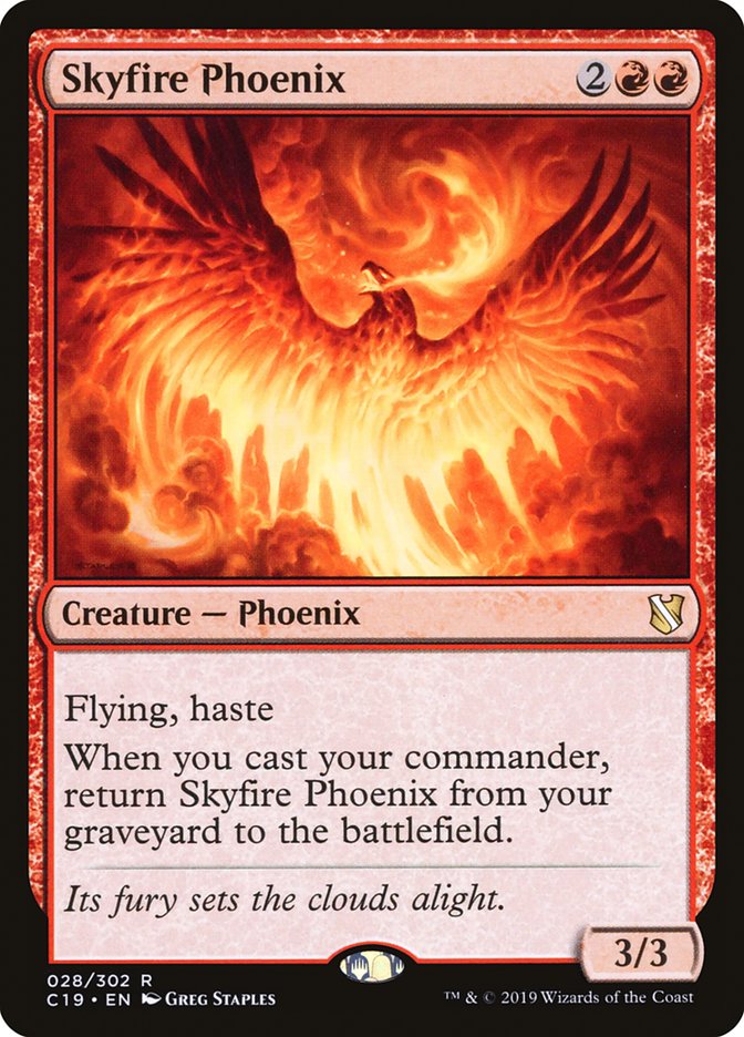 Skyfire Phoenix [Commander 2019] | Game Haven TX