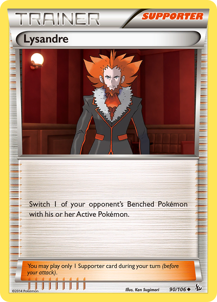 Lysandre (90/106) [XY: Flashfire] | Game Haven TX