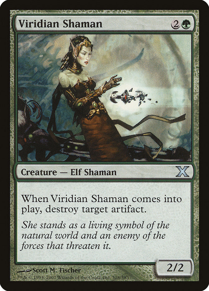 Viridian Shaman [Tenth Edition] | Game Haven TX