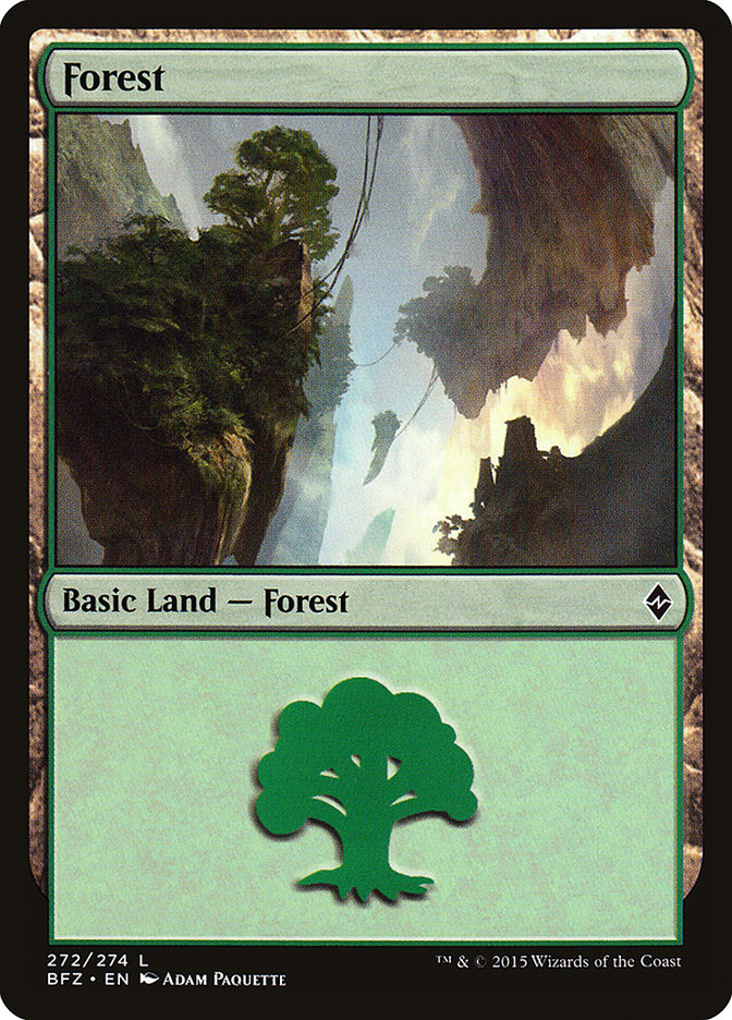 Forest [Battle for Zendikar] | Game Haven TX