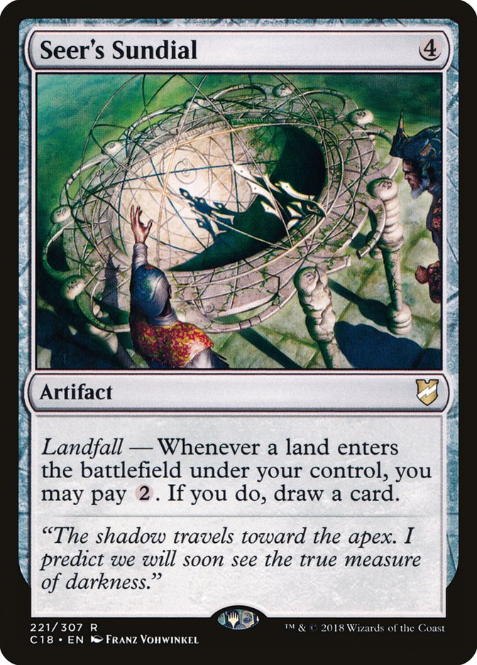 Seer's Sundial [Commander 2018] | Game Haven TX