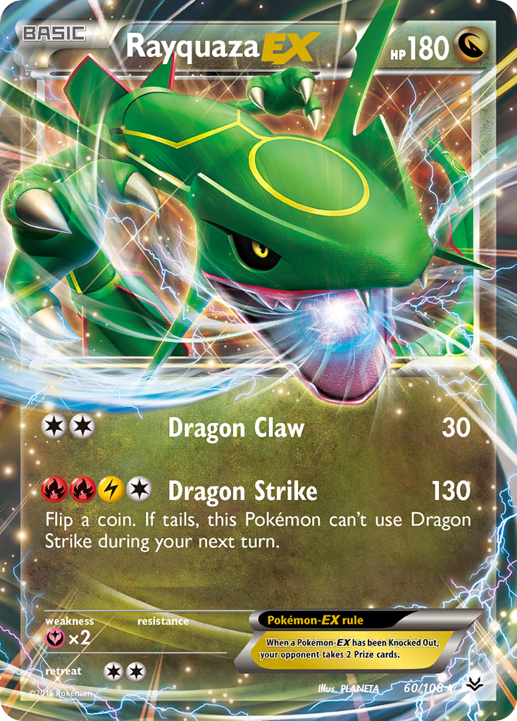 Rayquaza EX (60/108) [XY: Roaring Skies] | Game Haven TX