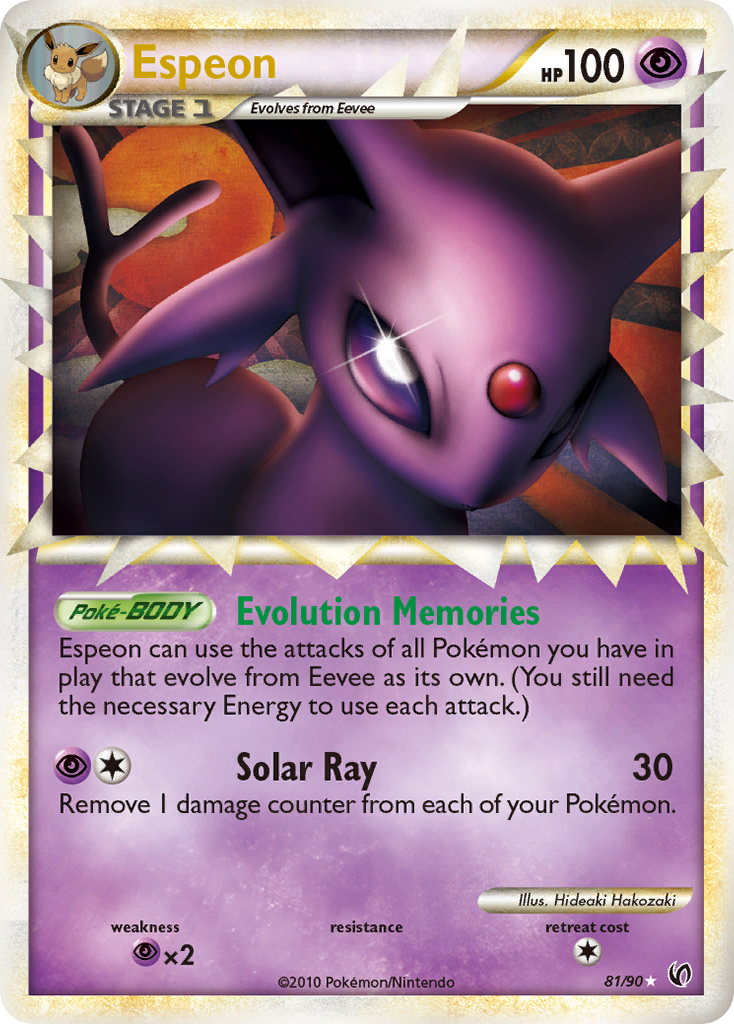 Espeon (81/90) [HeartGold & SoulSilver: Undaunted] | Game Haven TX
