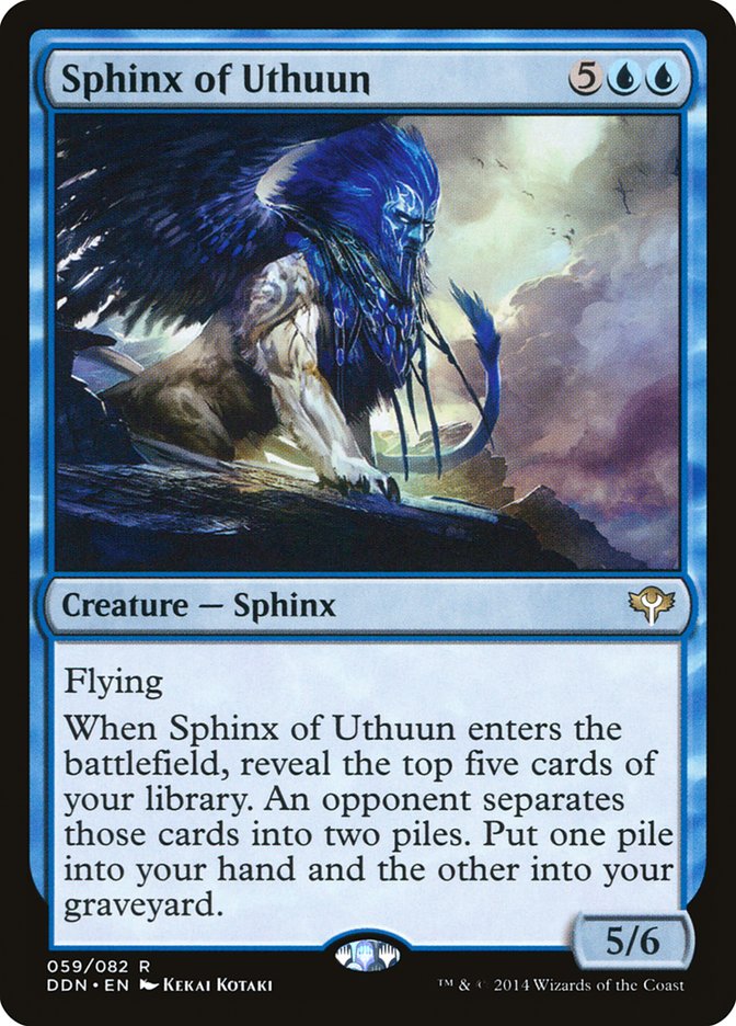 Sphinx of Uthuun [Duel Decks: Speed vs. Cunning] | Game Haven TX