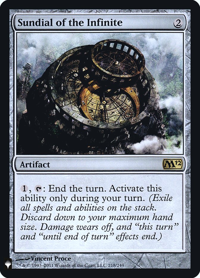 Sundial of the Infinite [Mystery Booster] | Game Haven TX