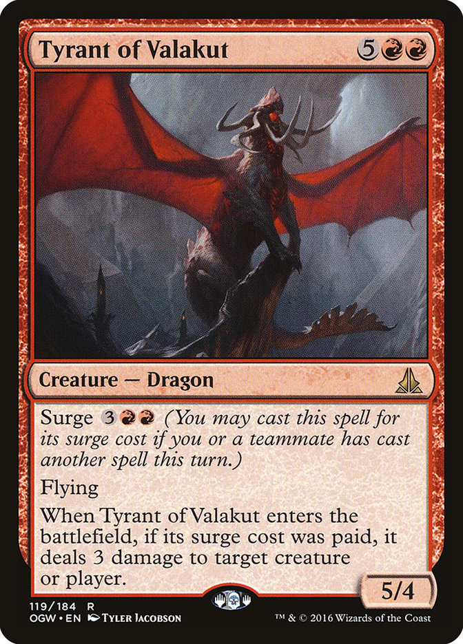 Tyrant of Valakut [Oath of the Gatewatch] | Game Haven TX
