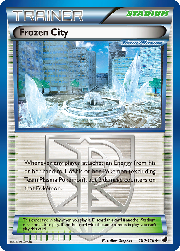 Frozen City (100/116) [Black & White: Plasma Freeze] | Game Haven TX