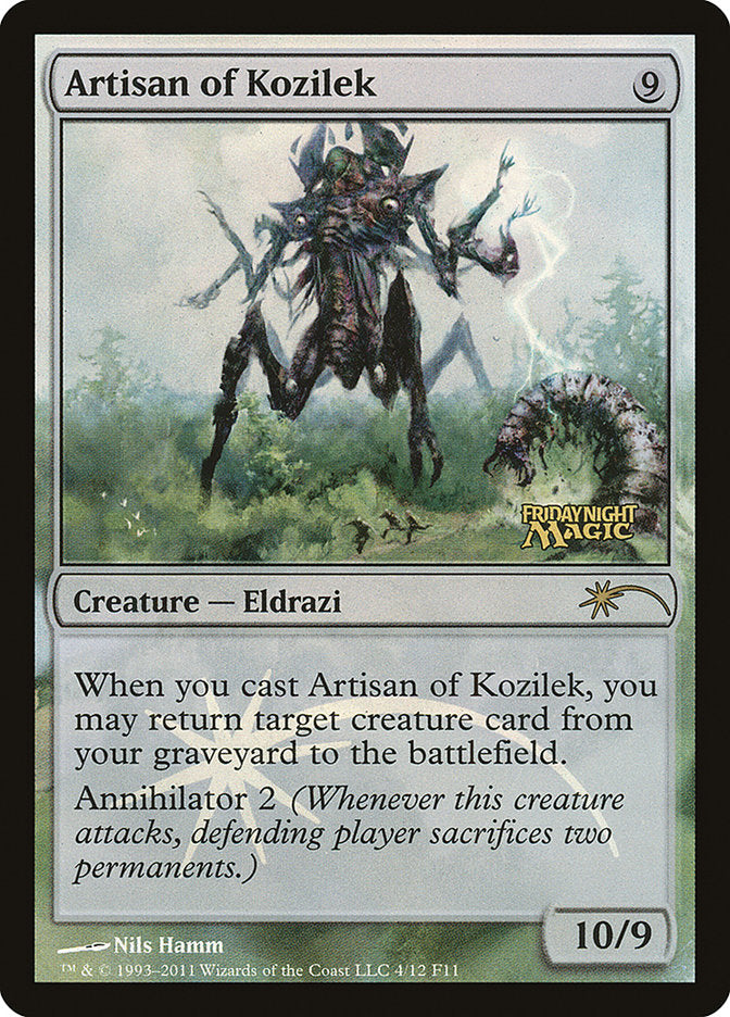 Artisan of Kozilek [Friday Night Magic 2011] | Game Haven TX