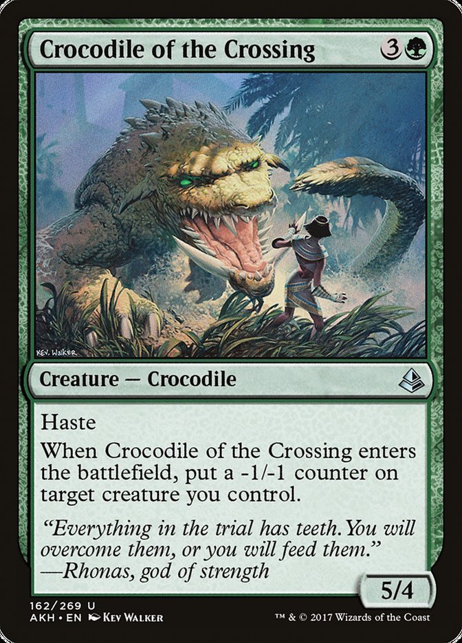 Crocodile of the Crossing [Amonkhet] | Game Haven TX