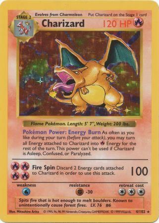 Charizard (4/102) [Base Set Shadowless Unlimited] | Game Haven TX