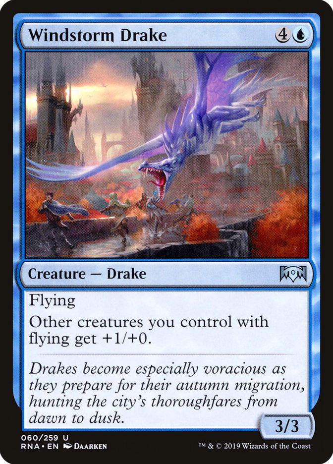 Windstorm Drake [Ravnica Allegiance] | Game Haven TX