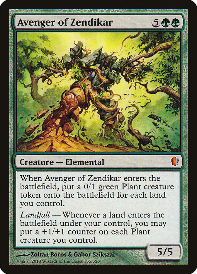 Avenger of Zendikar [Commander 2013] | Game Haven TX