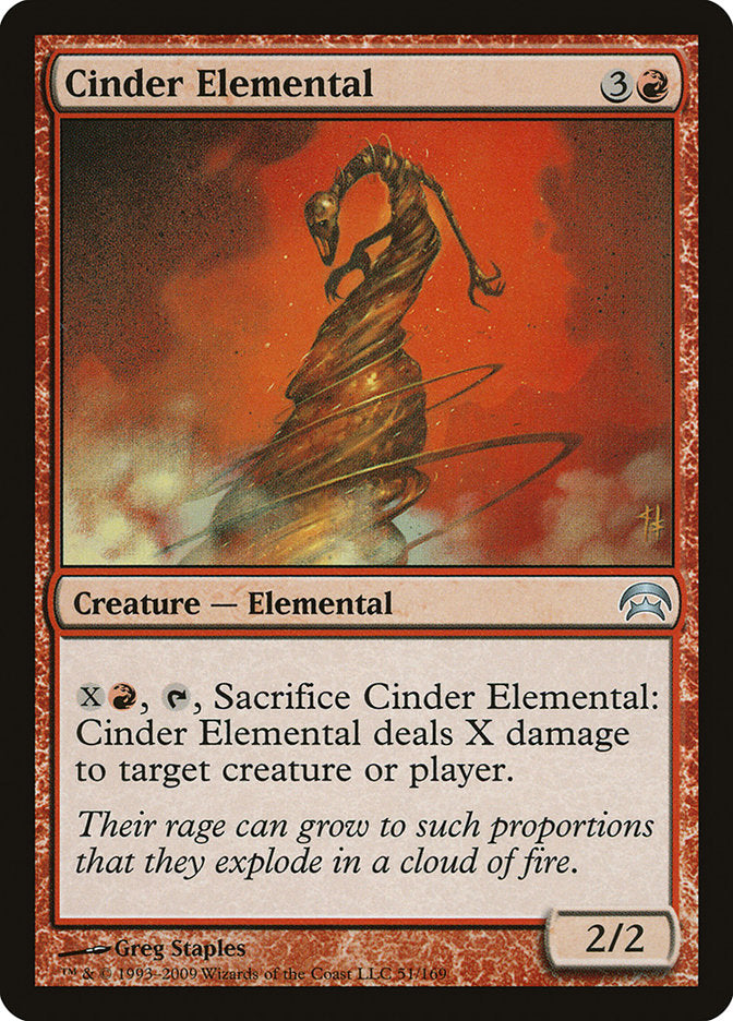 Cinder Elemental [Planechase] | Game Haven TX