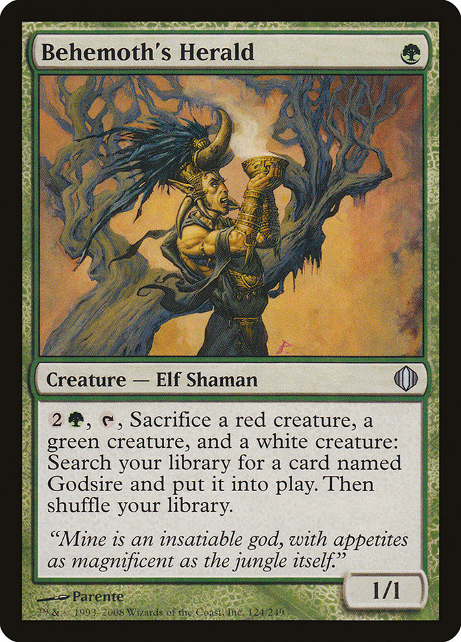 Behemoth's Herald [Shards of Alara] | Game Haven TX