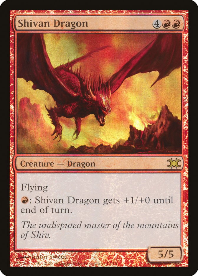 Shivan Dragon [From the Vault: Dragons] | Game Haven TX