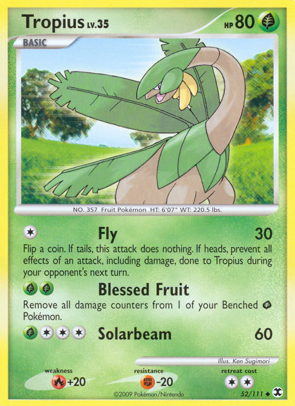 Tropius (52/111) [Platinum: Rising Rivals] | Game Haven TX