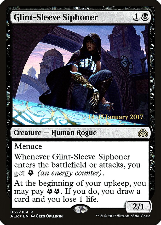Glint-Sleeve Siphoner [Aether Revolt Promos] | Game Haven TX