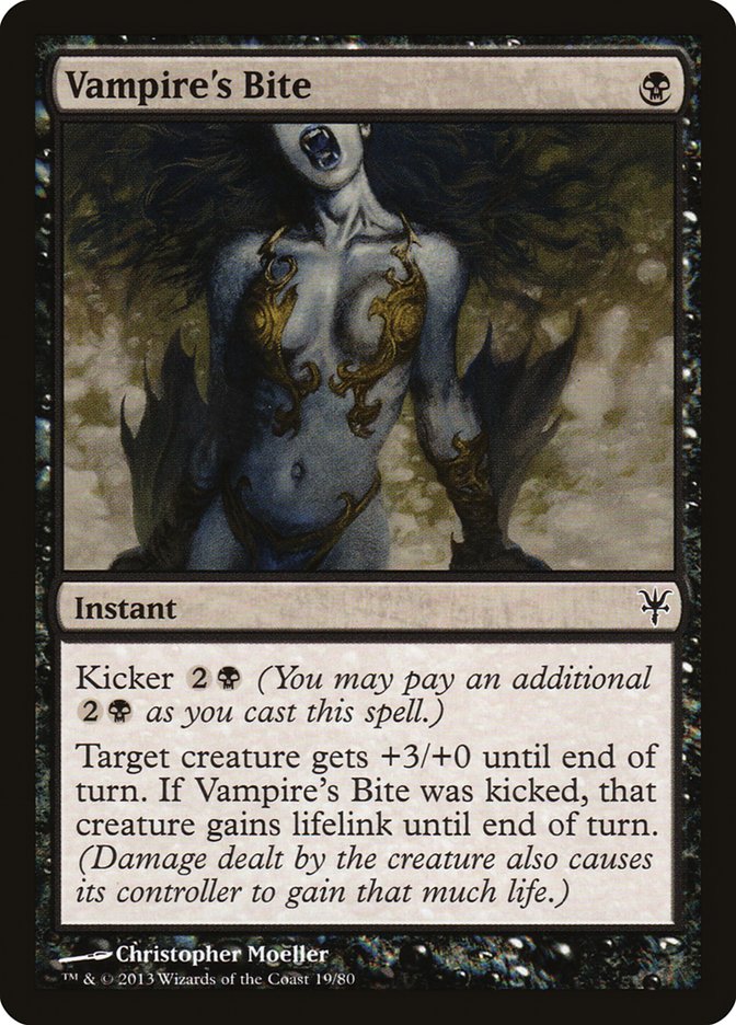 Vampire's Bite [Duel Decks: Sorin vs. Tibalt] | Game Haven TX