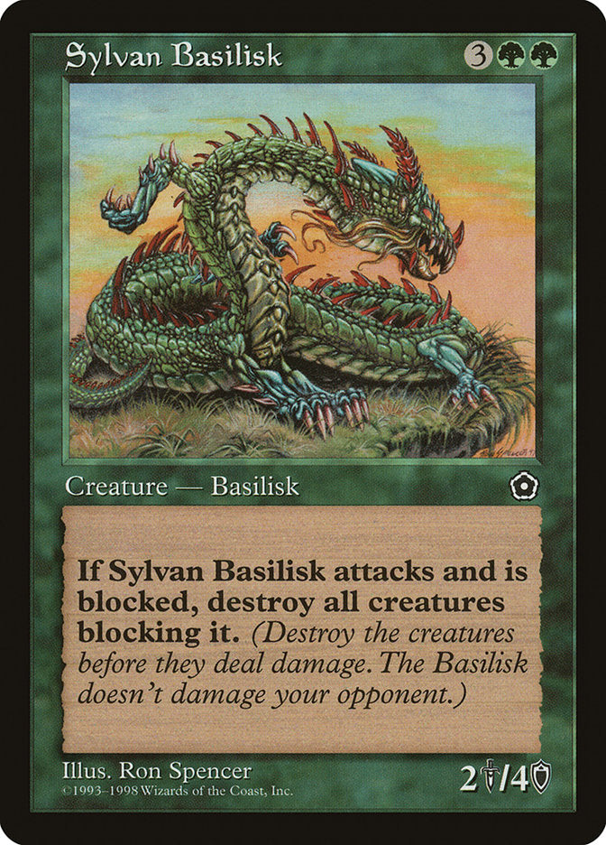 Sylvan Basilisk [Portal Second Age] | Game Haven TX