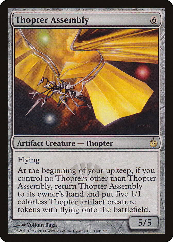Thopter Assembly [Mirrodin Besieged] | Game Haven TX