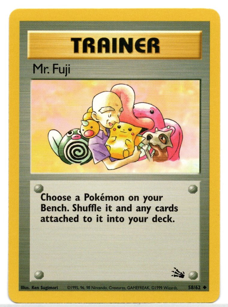 Mr. Fuji (58/62) [Fossil Unlimited] | Game Haven TX