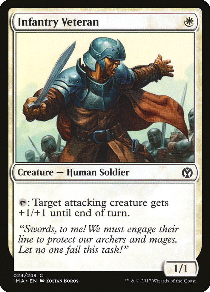Infantry Veteran [Iconic Masters] | Game Haven TX