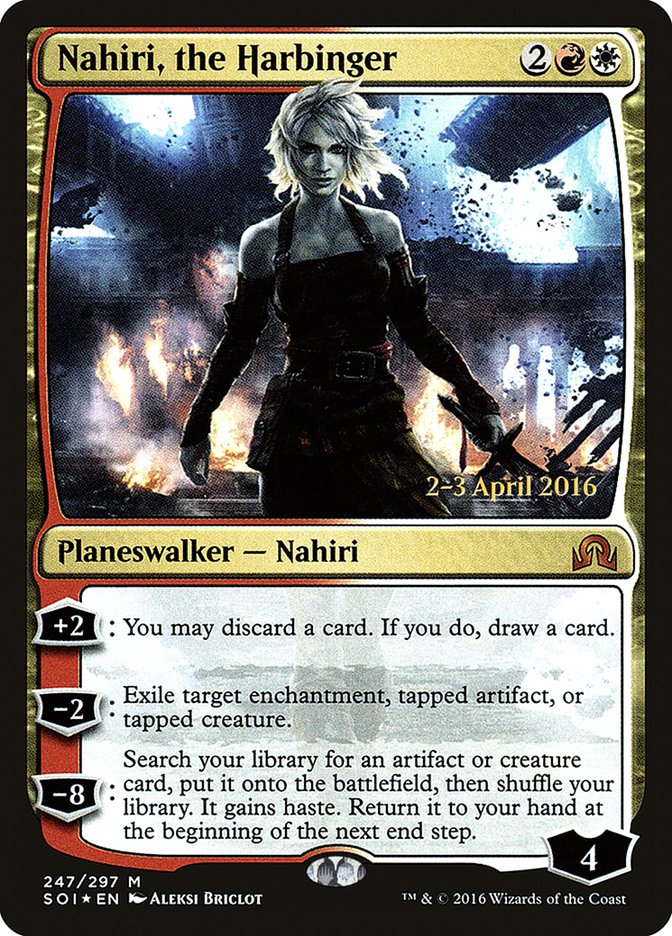 Nahiri, the Harbinger [Shadows over Innistrad Promos] | Game Haven TX