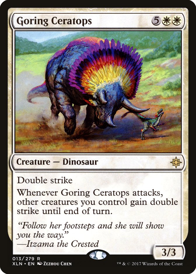 Goring Ceratops [Ixalan] | Game Haven TX