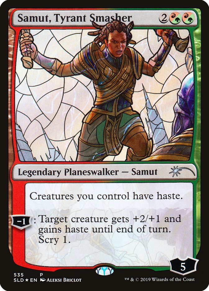 Samut, Tyrant Smasher (Stained Glass) [Secret Lair Drop Promos] | Game Haven TX