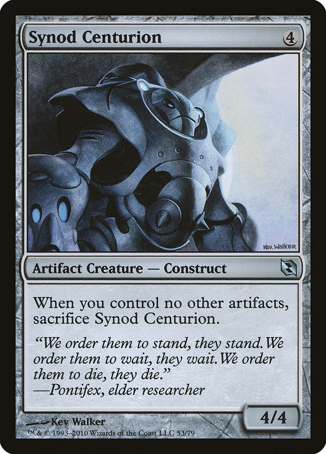 Synod Centurion [Duel Decks: Elspeth vs. Tezzeret] | Game Haven TX