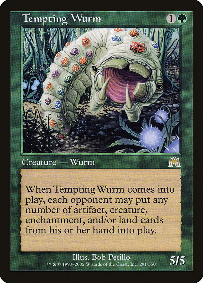 Tempting Wurm [Onslaught] | Game Haven TX