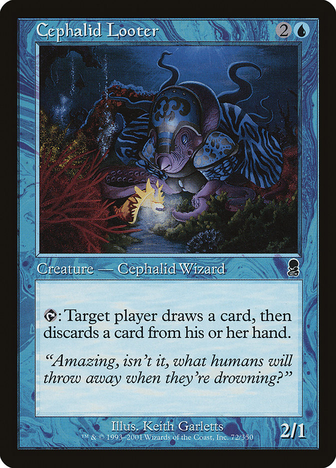Cephalid Looter (Misprinted) [Odyssey] | Game Haven TX