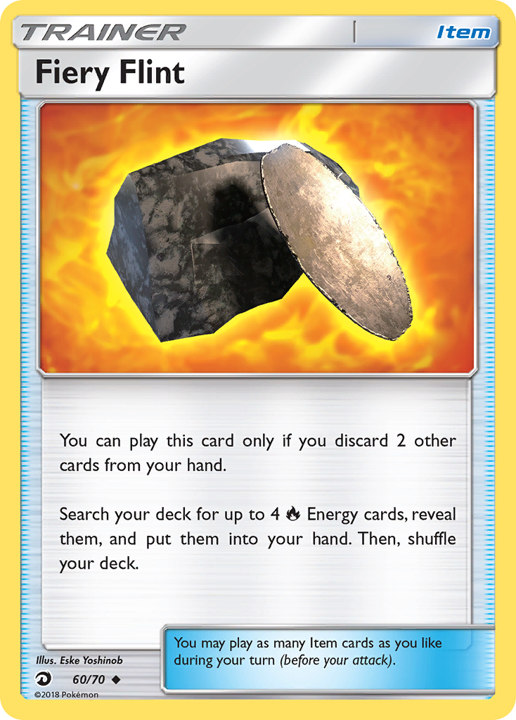 Fiery Flint (60/70) [Sun & Moon: Dragon Majesty] | Game Haven TX