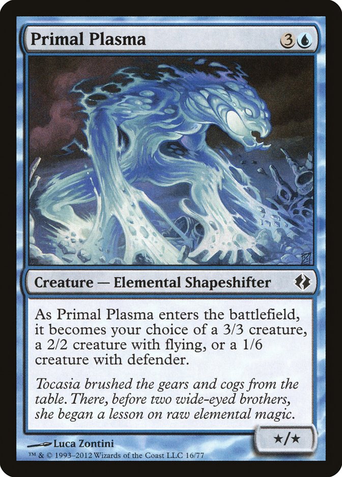 Primal Plasma [Duel Decks: Venser vs. Koth] | Game Haven TX