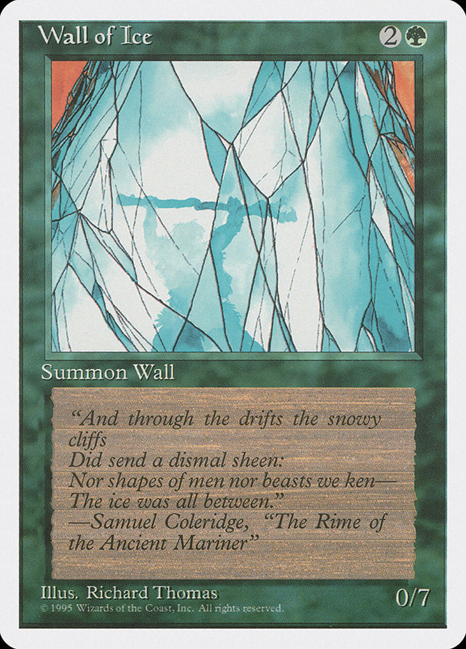 Wall of Ice [Fourth Edition] | Game Haven TX