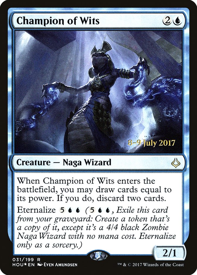 Champion of Wits [Hour of Devastation Promos] | Game Haven TX