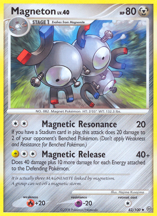 Magneton (42/100) [Diamond & Pearl: Stormfront] | Game Haven TX