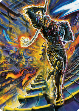 Kaito Shizuki 2 Art Card [Kamigawa: Neon Dynasty Art Series] | Game Haven TX