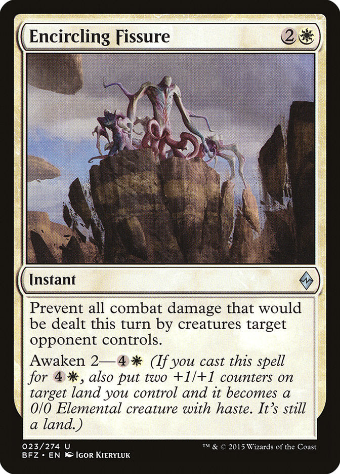 Encircling Fissure [Battle for Zendikar] | Game Haven TX
