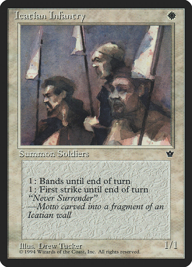 Icatian Infantry (Drew Tucker) [Fallen Empires] | Game Haven TX