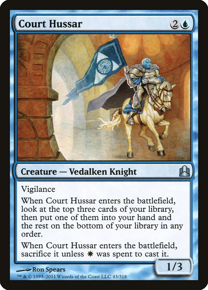 Court Hussar [Commander 2011] | Game Haven TX