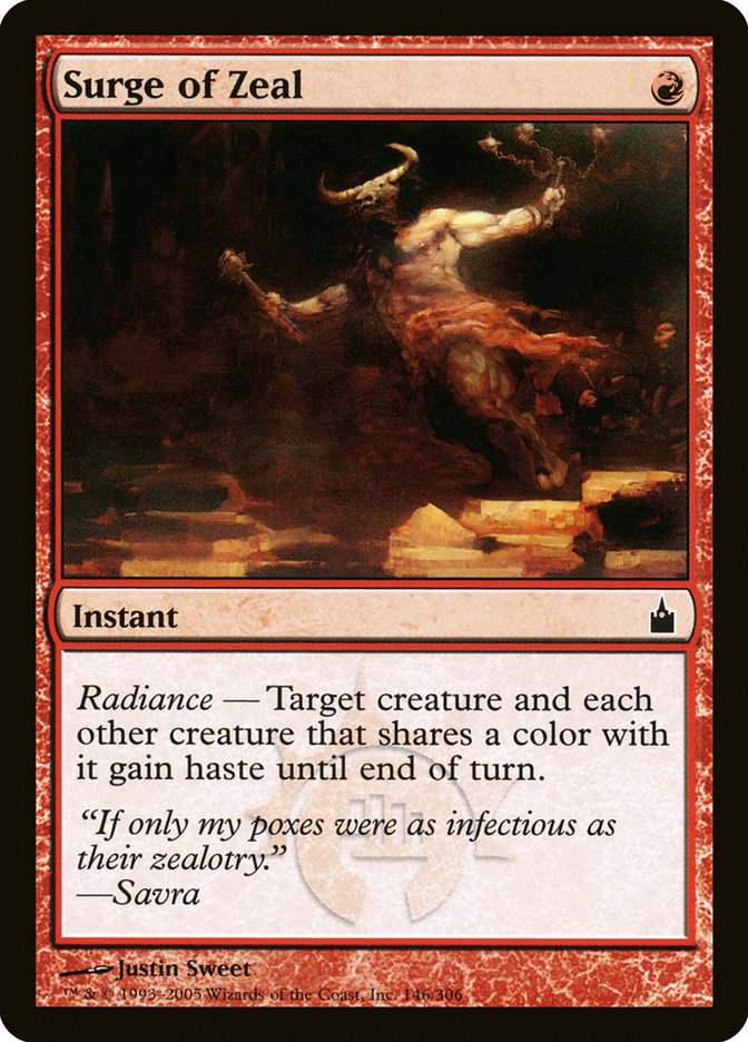 Surge of Zeal [Ravnica: City of Guilds] | Game Haven TX