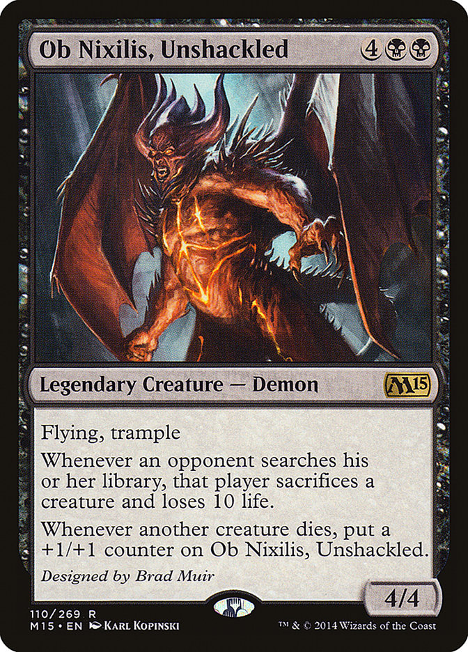 Ob Nixilis, Unshackled [Magic 2015] | Game Haven TX