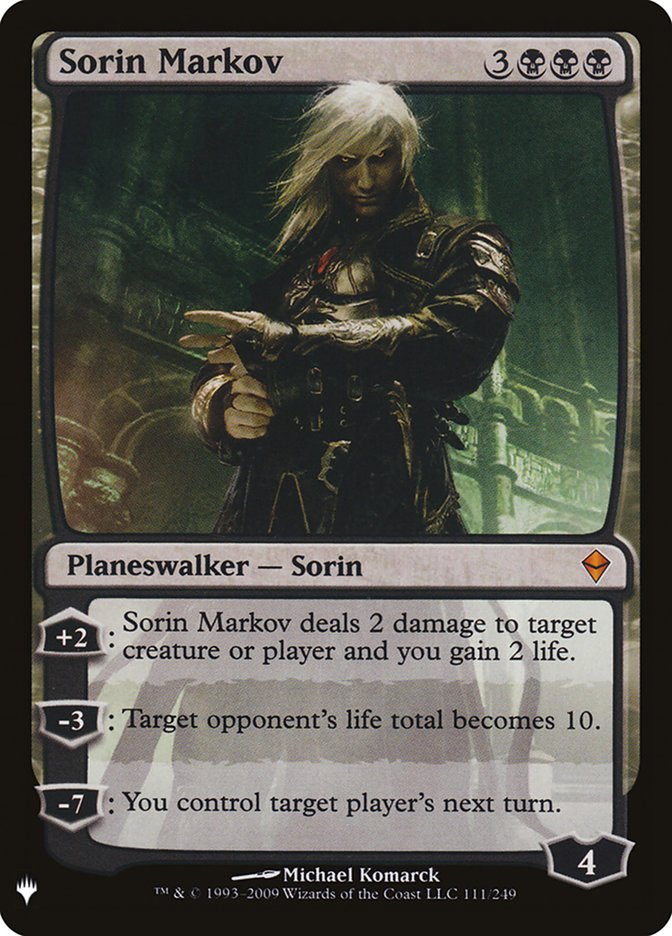 Sorin Markov [Mystery Booster] | Game Haven TX