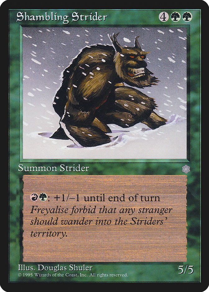 Shambling Strider [Ice Age] | Game Haven TX