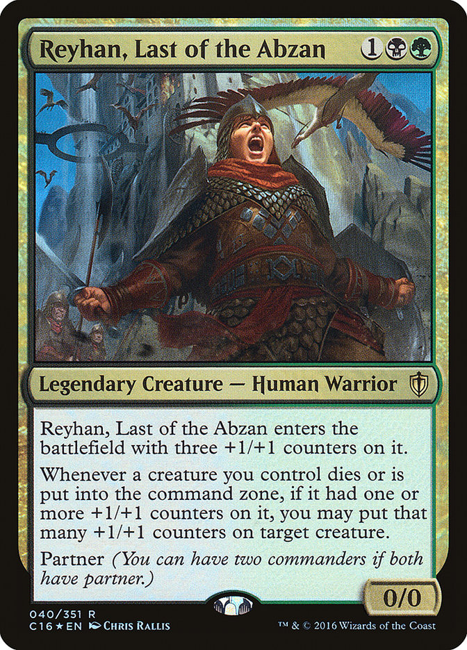 Reyhan, Last of the Abzan [Commander 2016] | Game Haven TX