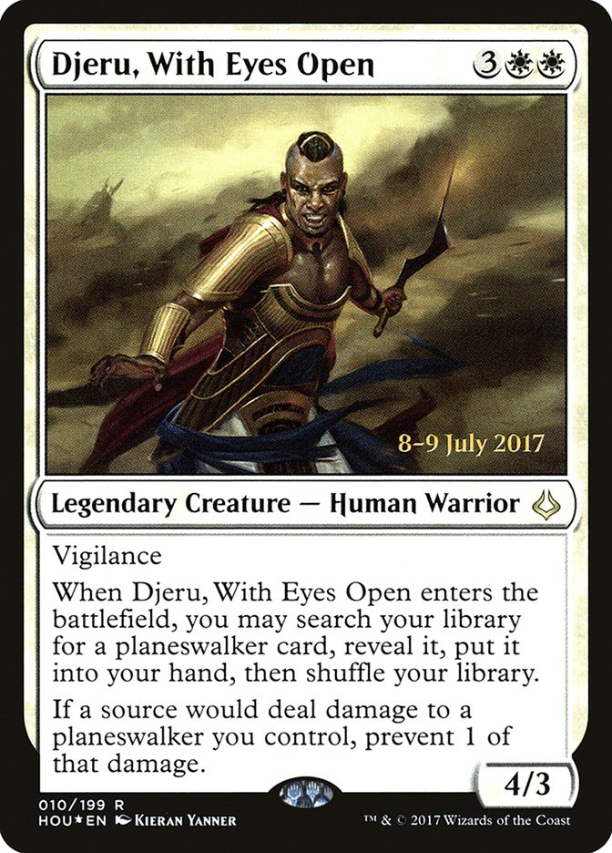 Djeru, With Eyes Open [Hour of Devastation Promos] | Game Haven TX