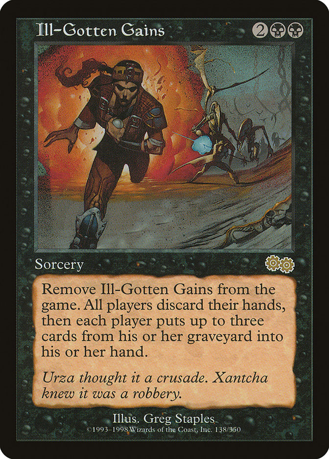 Ill-Gotten Gains [Urza's Saga] | Game Haven TX