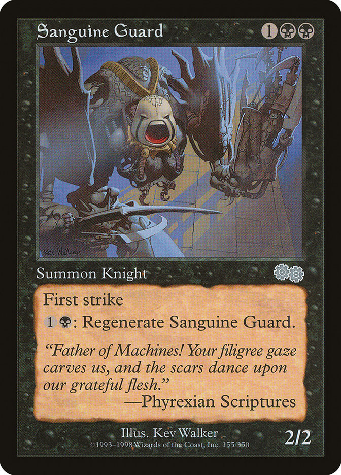 Sanguine Guard [Urza's Saga] | Game Haven TX